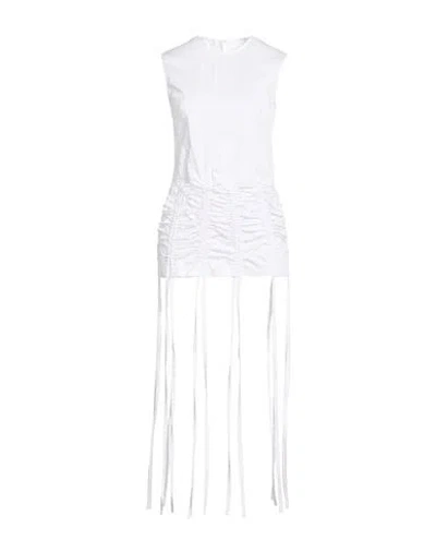 Eudon Choi Woman Top White Size 8 Cotton