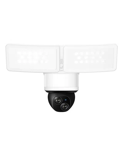 Eufy Security E340 Dual-cam 2k Floodlight Camera In White