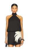 Eugenia Fernández Arena Top In Black