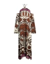 Eugenia Fernández Eugenia Fernāndez Woman Maxi Dress Brown Size L Viscose, Recycled Viscose In Brown