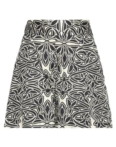 Eugenia Fernández Eugenia Fernāndez Woman Shorts & Bermuda Shorts Black Size S Cotton