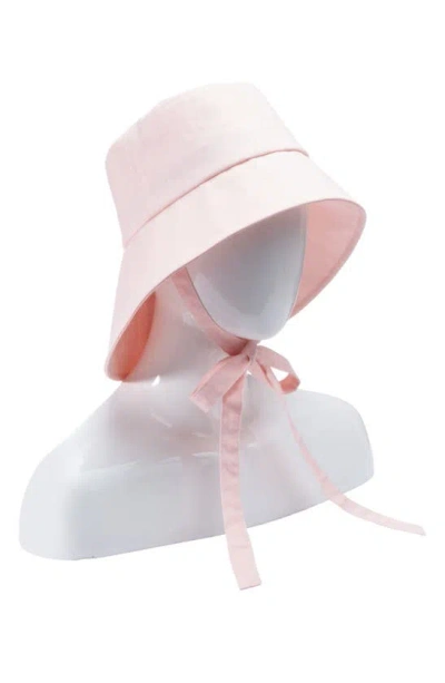 Eugenia Kim Ally Bucket Hat In Pale Pink