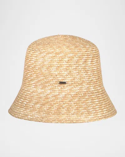 Eugenia Kim Anais Cloche Sun Hat In Neutral