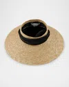 Eugenia Kim Arabella Open-crown Straw Beach Hat In Natural