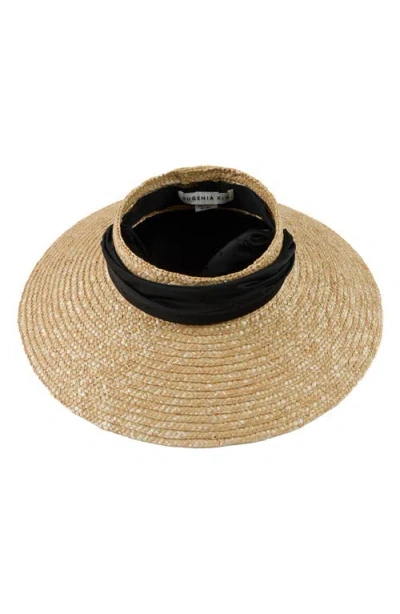 EUGENIA KIM EUGENIA KIM ARABELLA WIDE BRIM VISOR
