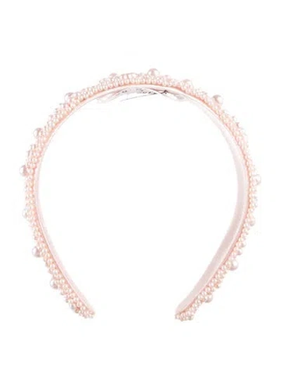Pre-owned Eugenia Kim Beaded Headband W/ Tags In Pink
