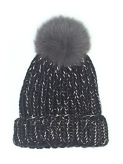 Pre-owned Eugenia Kim Beanie Hat In Black