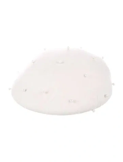 Pre-owned Eugenia Kim Beige Beret Hat W/tags In Neutrals