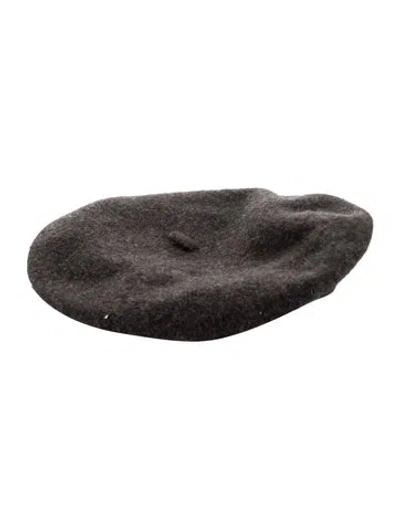 Pre-owned Eugenia Kim Beret In Black