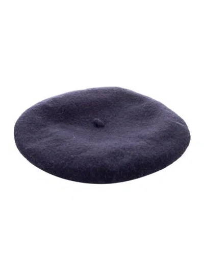 Pre-owned Eugenia Kim Beret In Purple