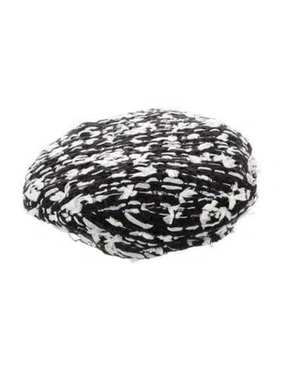 Pre-owned Eugenia Kim Black Woven  Beret