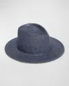 EUGENIA KIM BLAINE METALLIC FEDORA