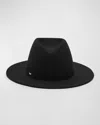 Eugenia Kim Blaine Wool Felt Fedora In Black
