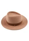 Eugenia Kim Blaine Wool Fedora Hat In Brown