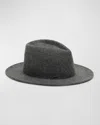 Eugenia Kim Women's Blaine Wool Felt Fedora In Charcoal