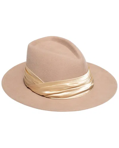 Eugenia Kim Blaine Wool Hat In Brown