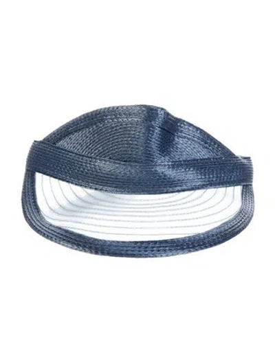 Pre-owned Eugenia Kim Blue Visor Hat