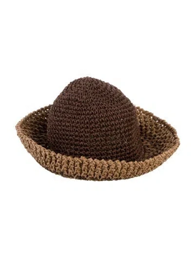 Pre-owned Eugenia Kim Bucket Hat W/tags W/tags In Brown