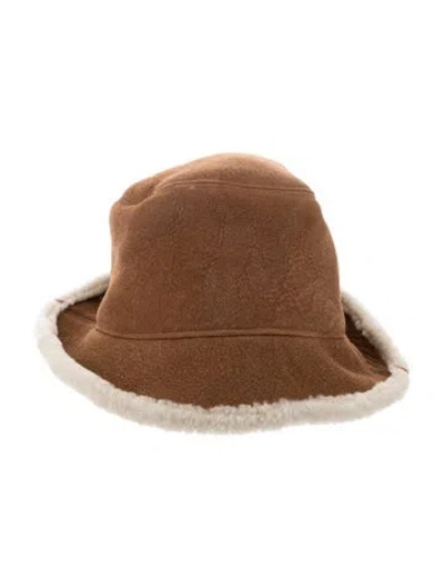 Pre-owned Eugenia Kim Bucket Hat W/tags  W/tags In Brown