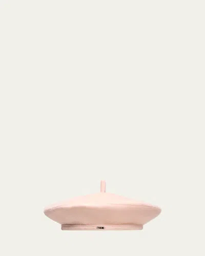 EUGENIA KIM CARTER BLUSH CASHMERE BERET