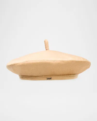 EUGENIA KIM CARTER CAMEL CASHMERE BERET