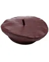 Eugenia Kim Carter Leather Fashion Hat In Red
