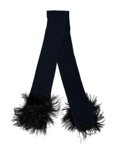 Pre-owned Eugenia Kim Cashmere Scarf In Blue