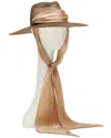 Eugenia Kim Cassidy Fedora With Organza Scarf