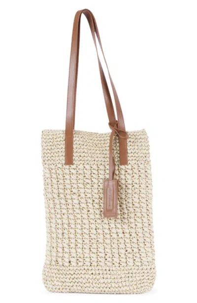 Eugenia Kim Chelsea Straw Tote In Neutral