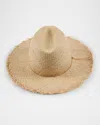 Eugenia Kim Courtney Packable Straw Fedora