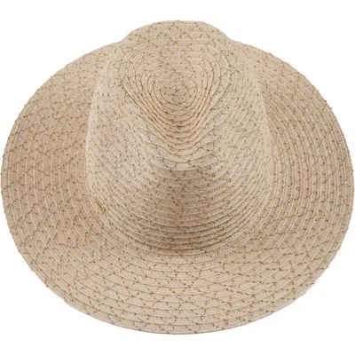 Eugenia Kim Courtney Packable Fedora In Gold