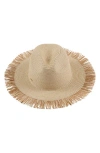 Eugenia Kim Courtney Packable Straw Fedora