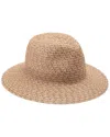 Eugenia Kim Courtney Woven Straw Fedora In Brown