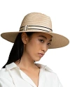Eugenia Kim Women's Emmanuelle Packable Wide-brim Fedora In Tan