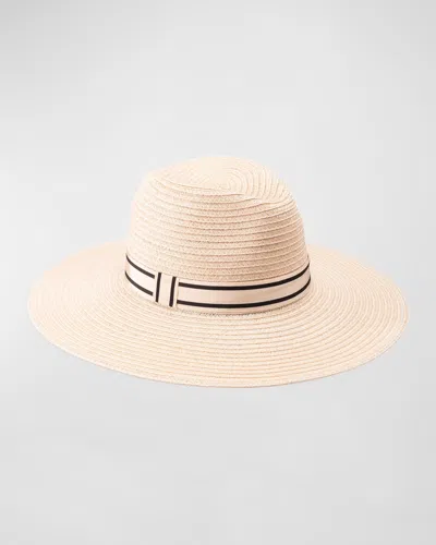 Eugenia Kim Emmanuelle Hemp Fedora With Band In Black