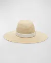Eugenia Kim Emmanuelle Hemp Wide-brim Fedora In Natural