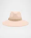 Eugenia Kim Emmanuelle Wool Felt Fedora In Brown