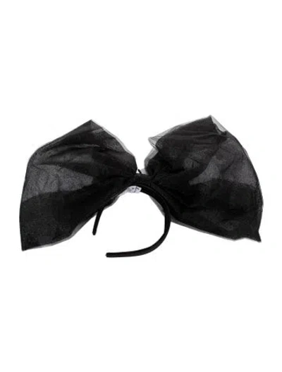 Pre-owned Eugenia Kim Fabric Hairband W/tags In Black