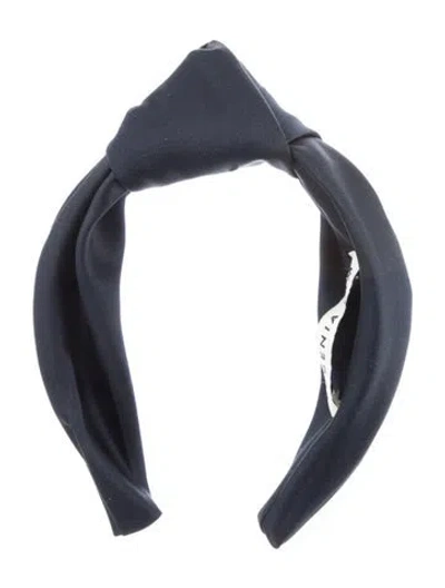 Pre-owned Eugenia Kim Fabric Hairband W/tags In Blue