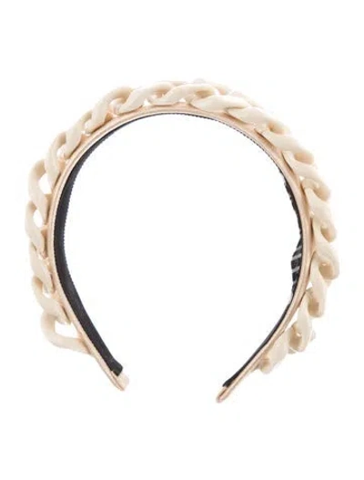 Pre-owned Eugenia Kim Fabric Hairband W/tags In Neutral