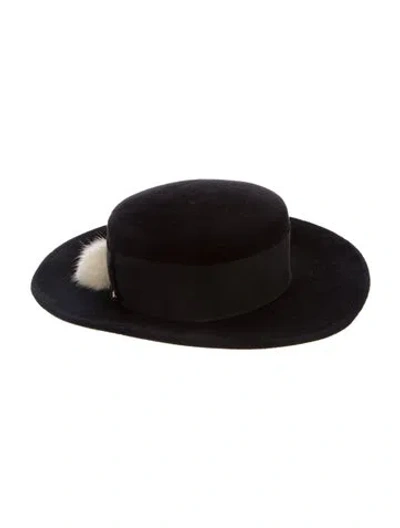 Pre-owned Eugenia Kim Fedora In Black
