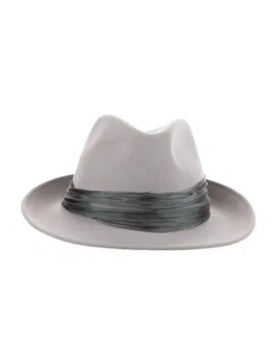 Pre-owned Eugenia Kim Fedora In Gray
