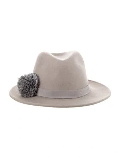 Pre-owned Eugenia Kim Fedora In Gray