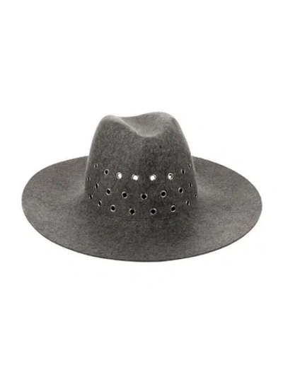 Pre-owned Eugenia Kim Fedora In Gray
