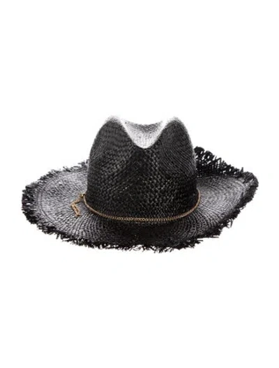 Pre-owned Eugenia Kim Fedora Hat W/tags In Black