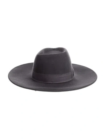 Pre-owned Eugenia Kim Fedora Hat W/tags In Gray