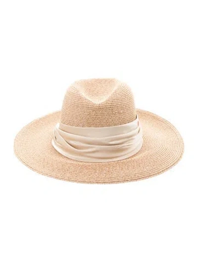 Pre-owned Eugenia Kim Fedora Hat W/tags In Neutral