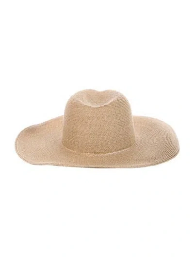 Pre-owned Eugenia Kim Fedora Hat W/tags In Neutral