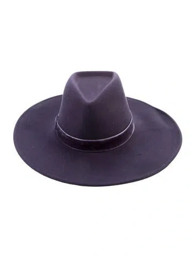 Pre-owned Eugenia Kim Fedora In Purple