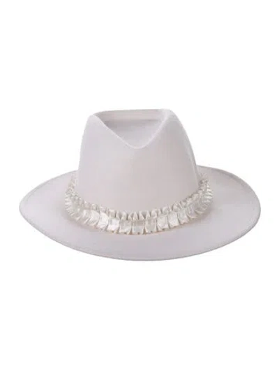 Pre-owned Eugenia Kim Fedora W/tags In Neutral